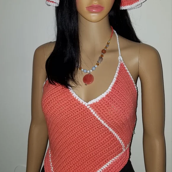 Crochet floppy hat - Picture 4 of 7